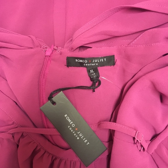 🔥Romeo & Juliet Couture Fuchsia Maxi - Picture 6 of 8
